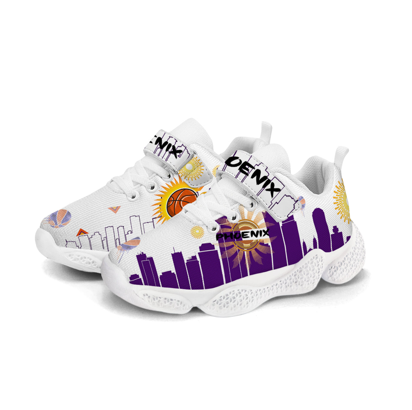 Phoenix Basketball Kids Running Shoes