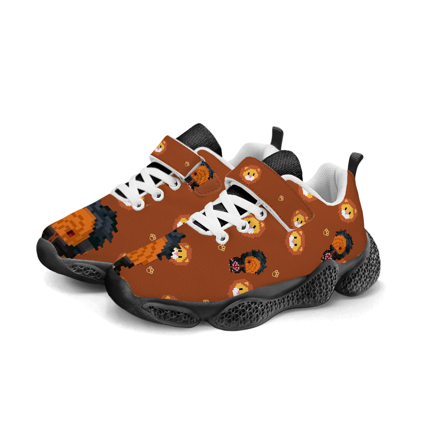 Pixel Obito Uchiha Kids Running Shoes