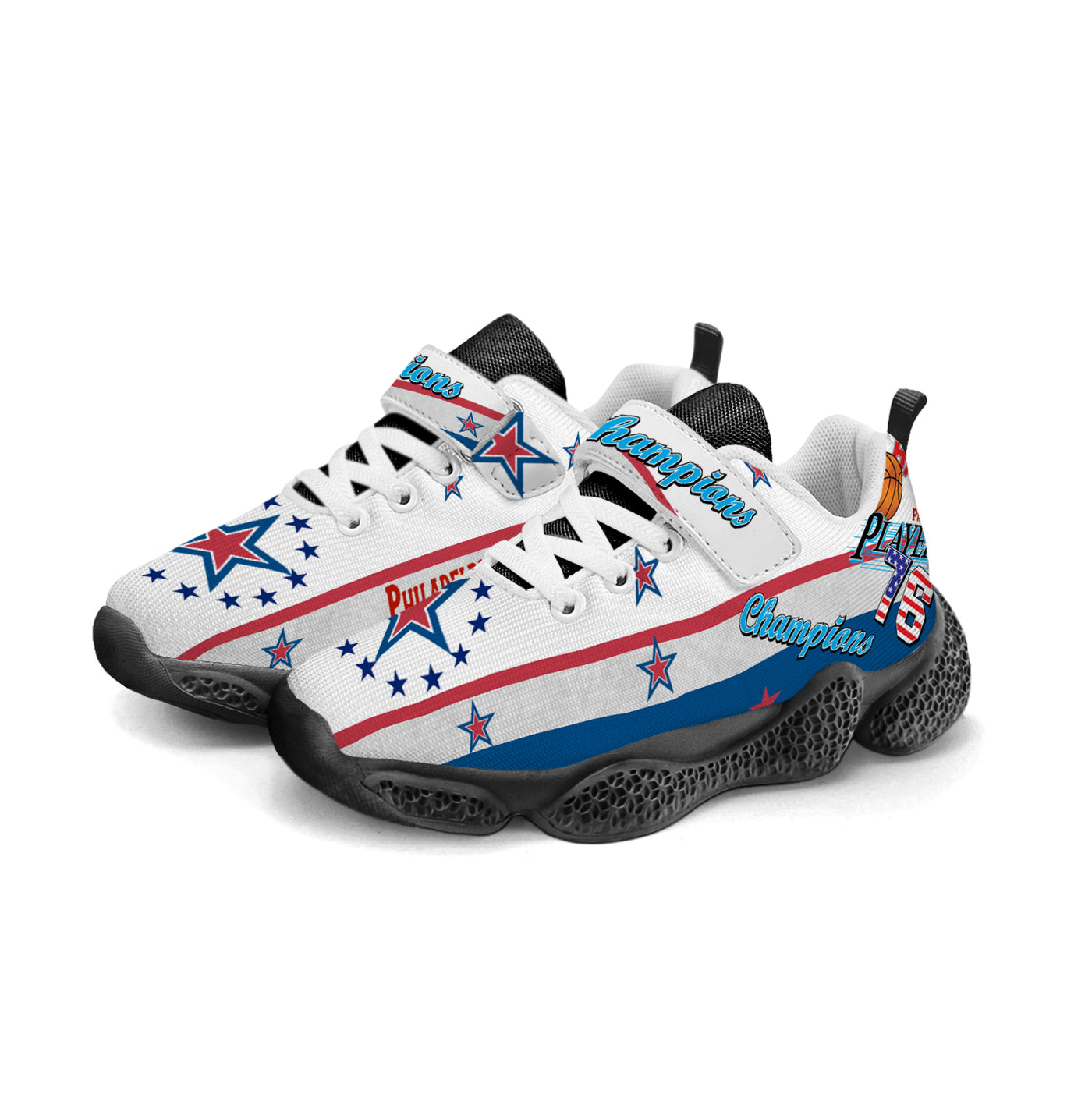 Philadelphia Basketball Kids Running Shoes