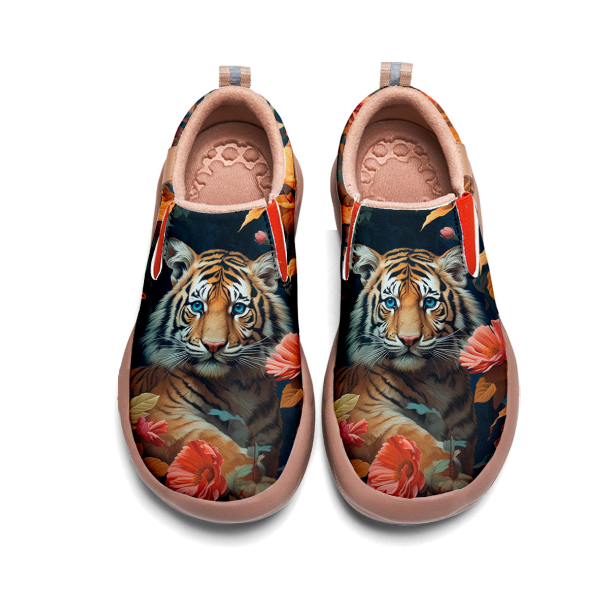 Floral Tiger Slip On