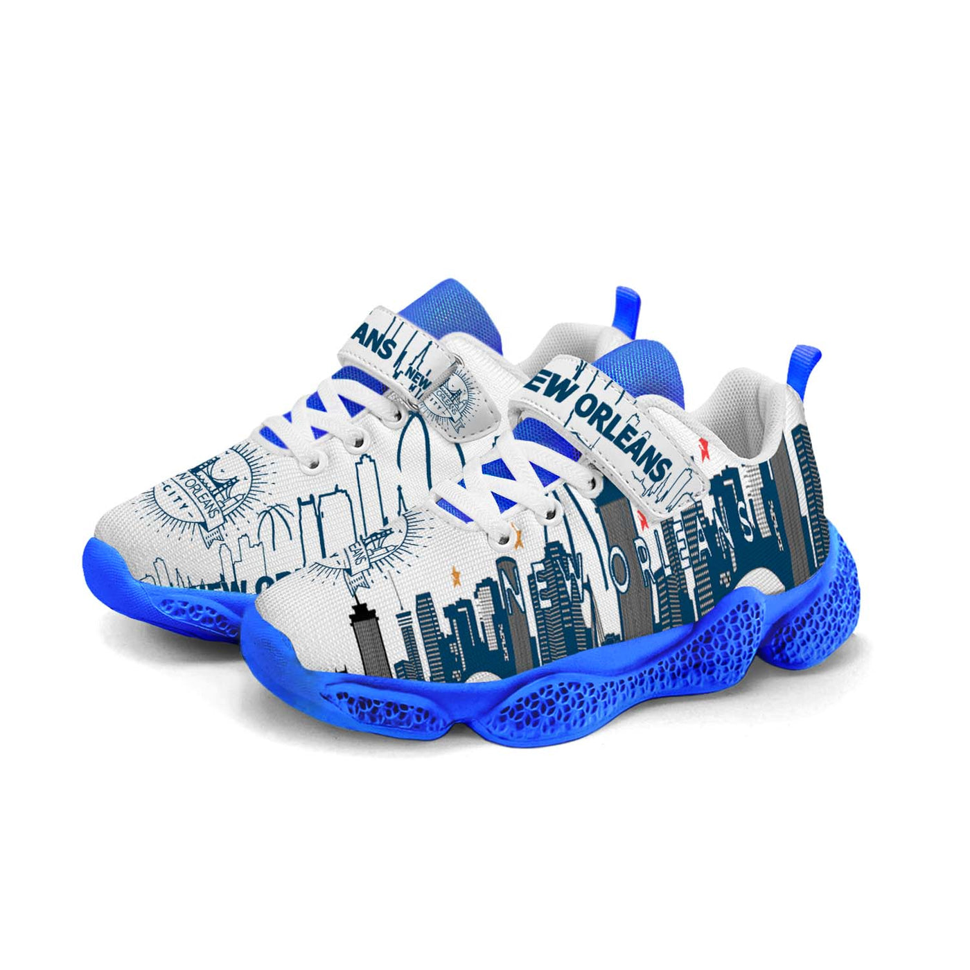 New Orleans Basketball Kids Running Shoes