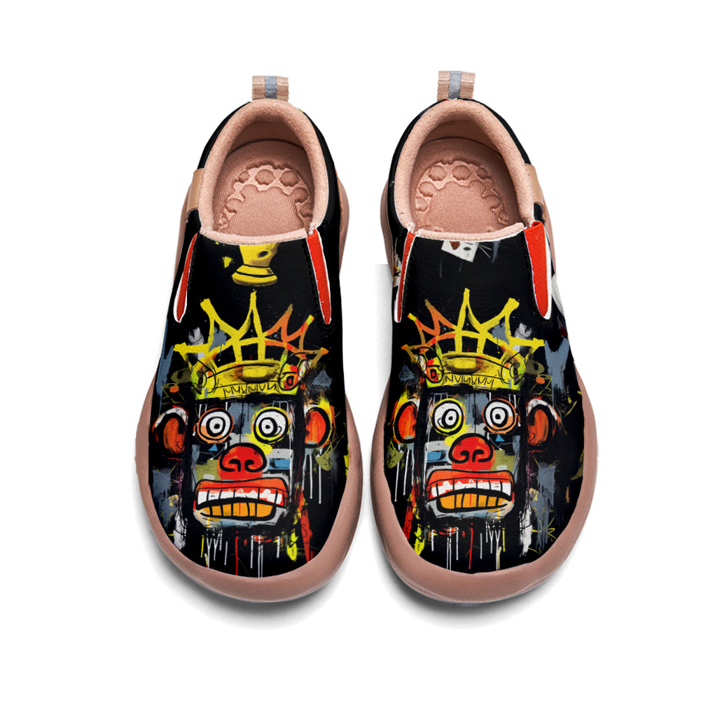 Graffiti Basquiat Monkey Slip On