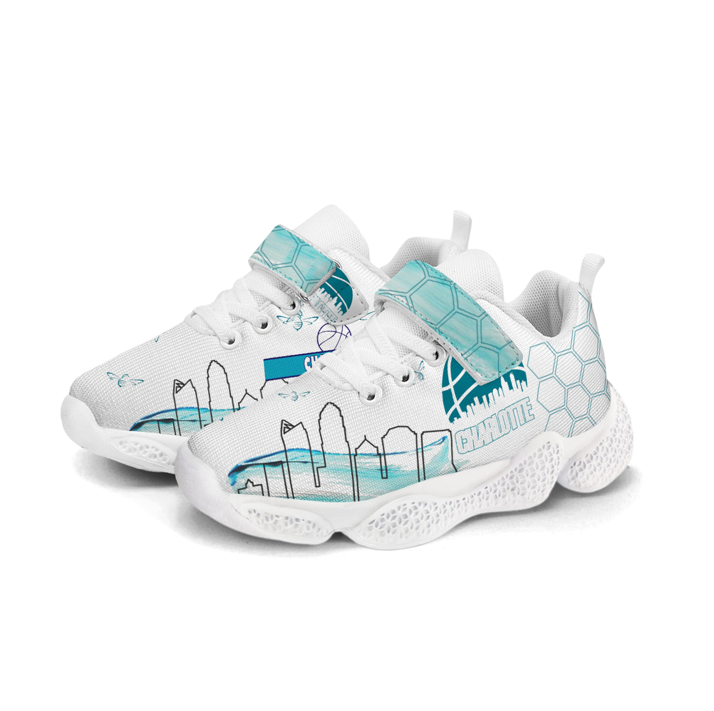 Charlotte Basketball Kids Running Shoes