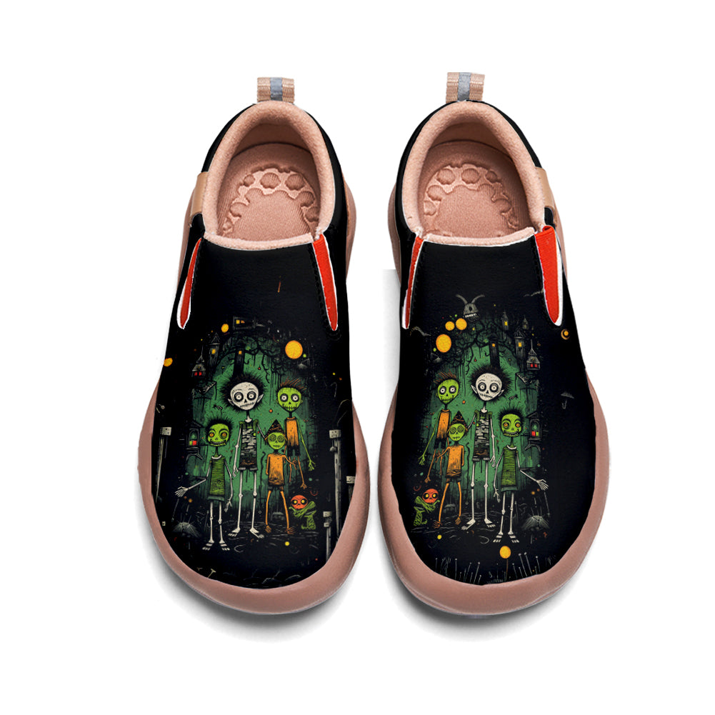 Graffiti Zombie Slip On