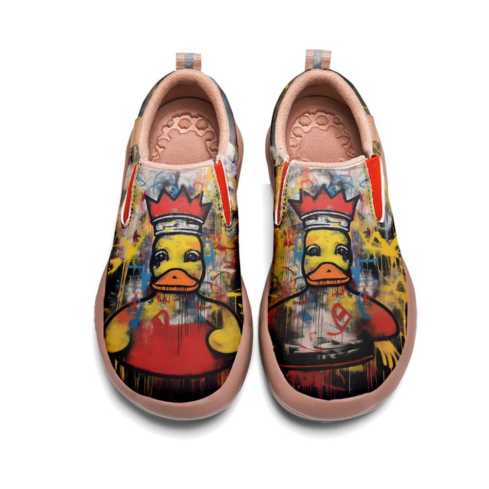 Graffiti Basquiat Duck Slip On