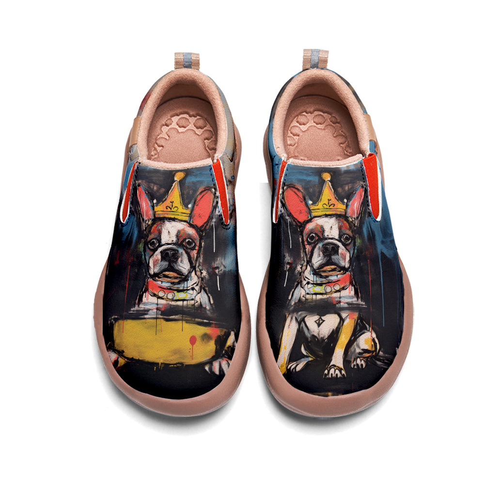 Graffiti Basquiat Puppy Slip On