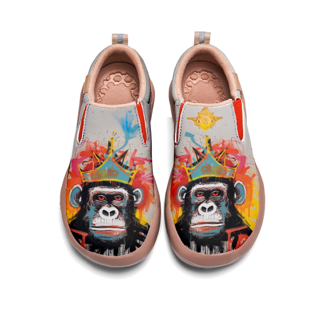 Graffiti Basquiat Monkey Slip On