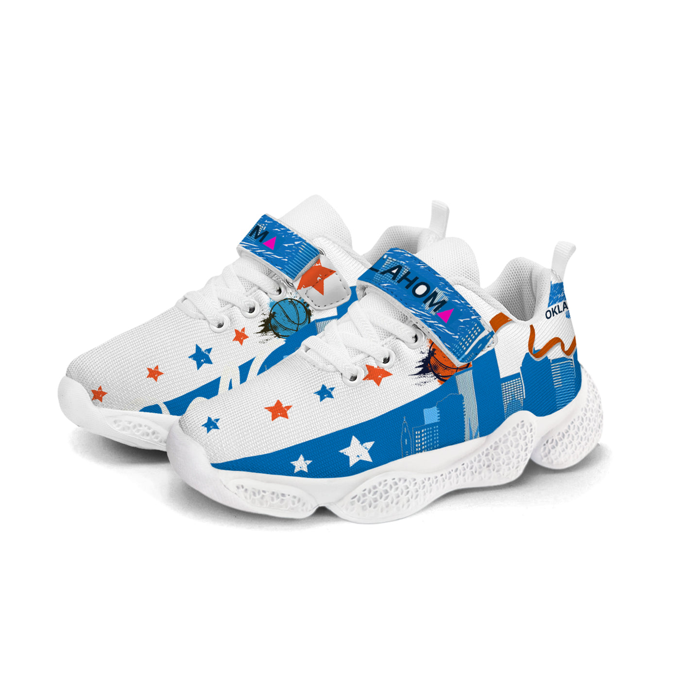 Oklahoma City Basketball Kids Running Shoes