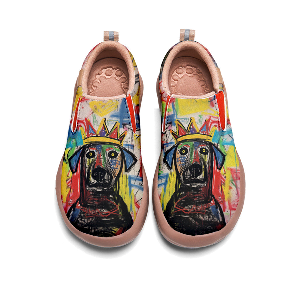 Graffiti Basquiat Labrador Slip On