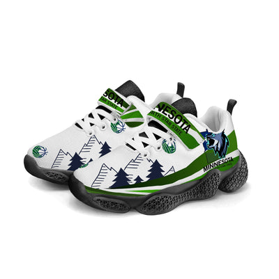 Minnesota Basketball Kids Running Shoes