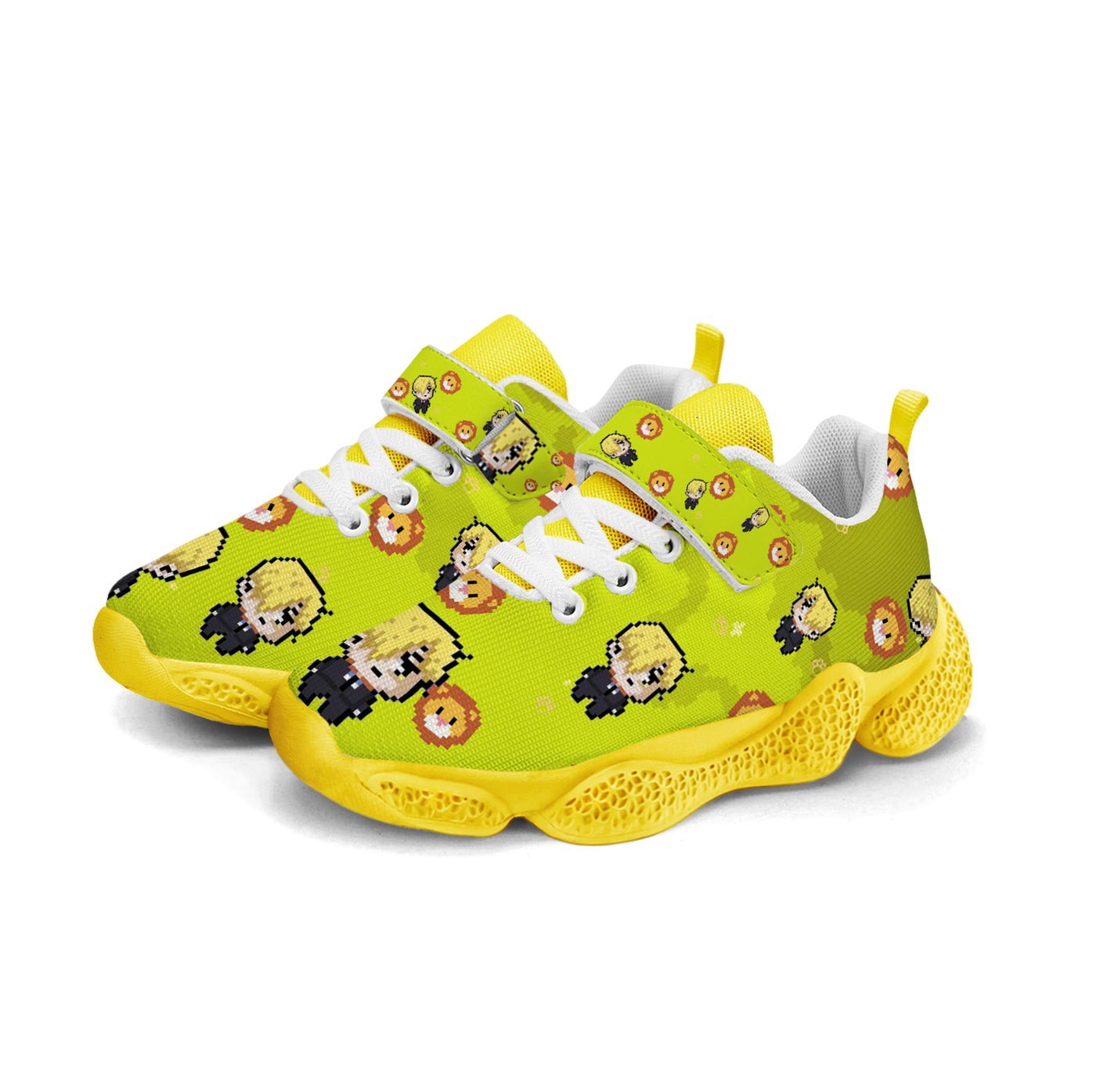 Pixel Vinsmoke Sanji Kids Running Shoes