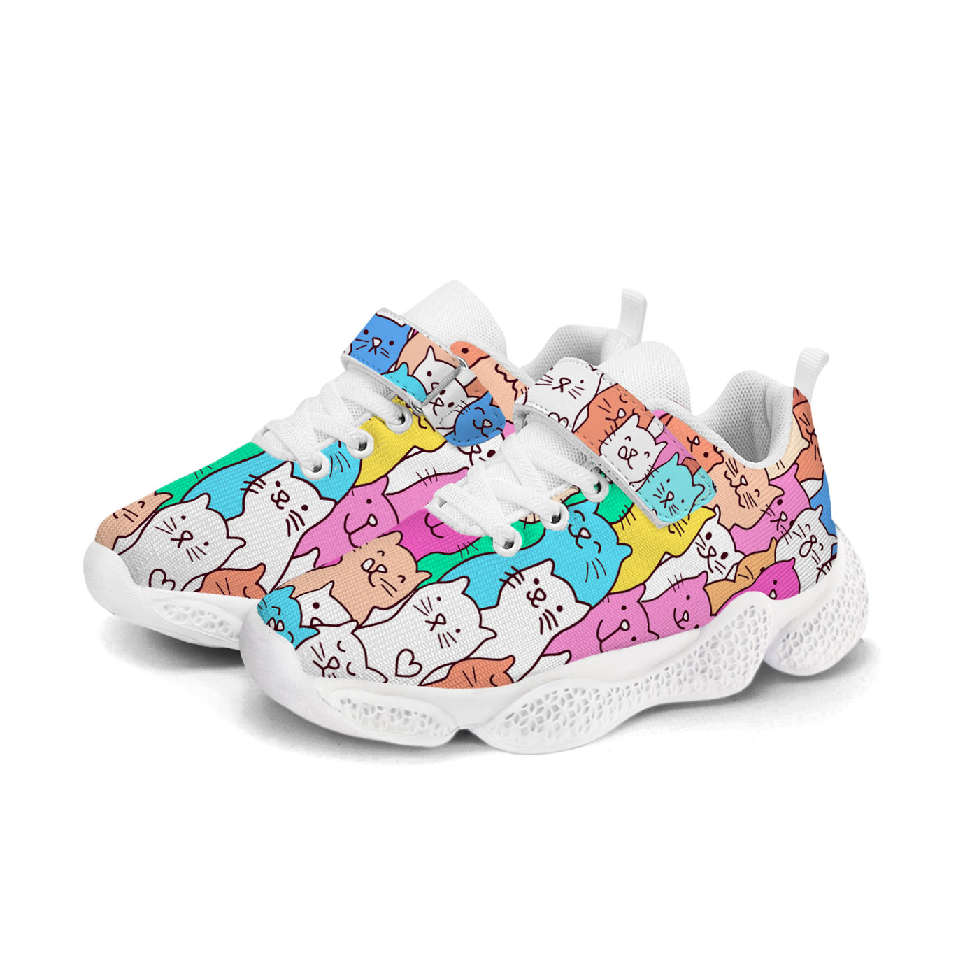 Cat Kids Running Shoes