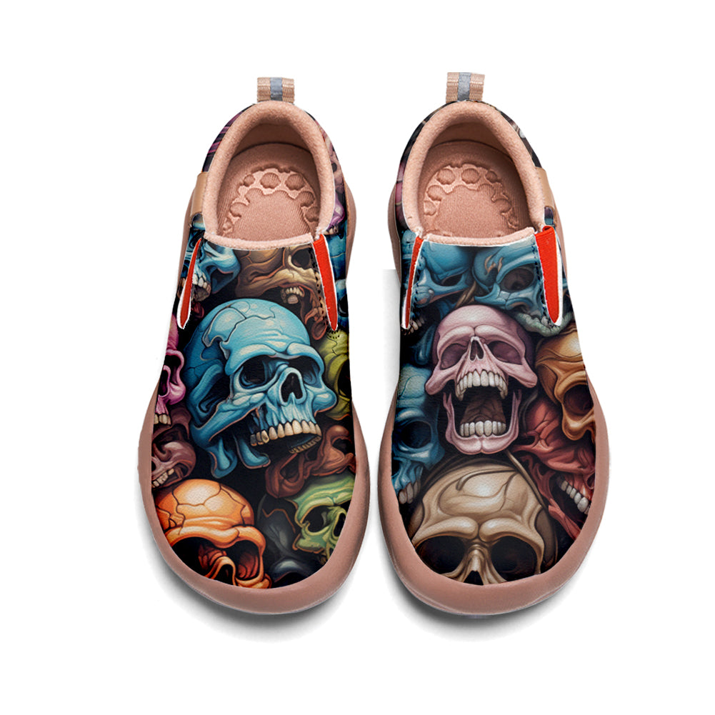 Cracked Skull Slip On