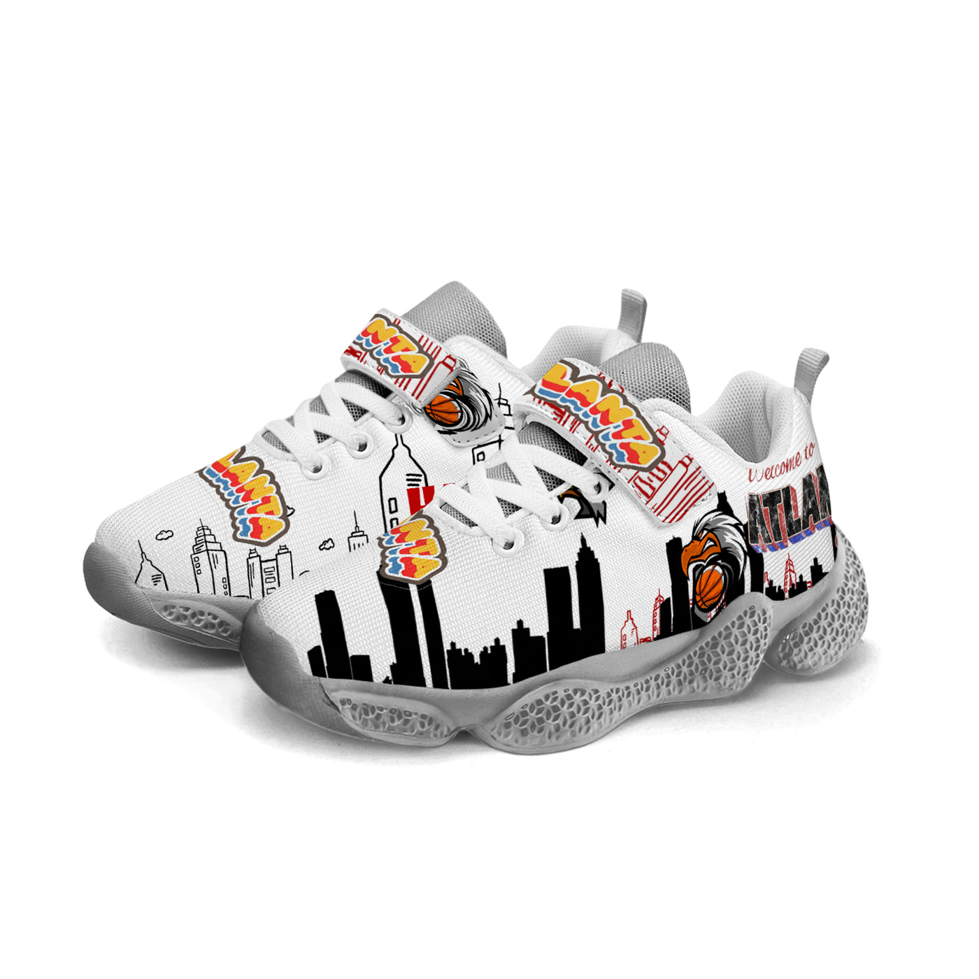 Atlanta Basketball Kids Running Shoes