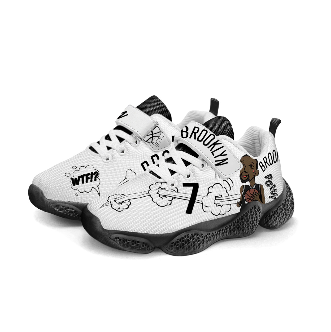 Brooklyn Basketball Kids Running Shoes