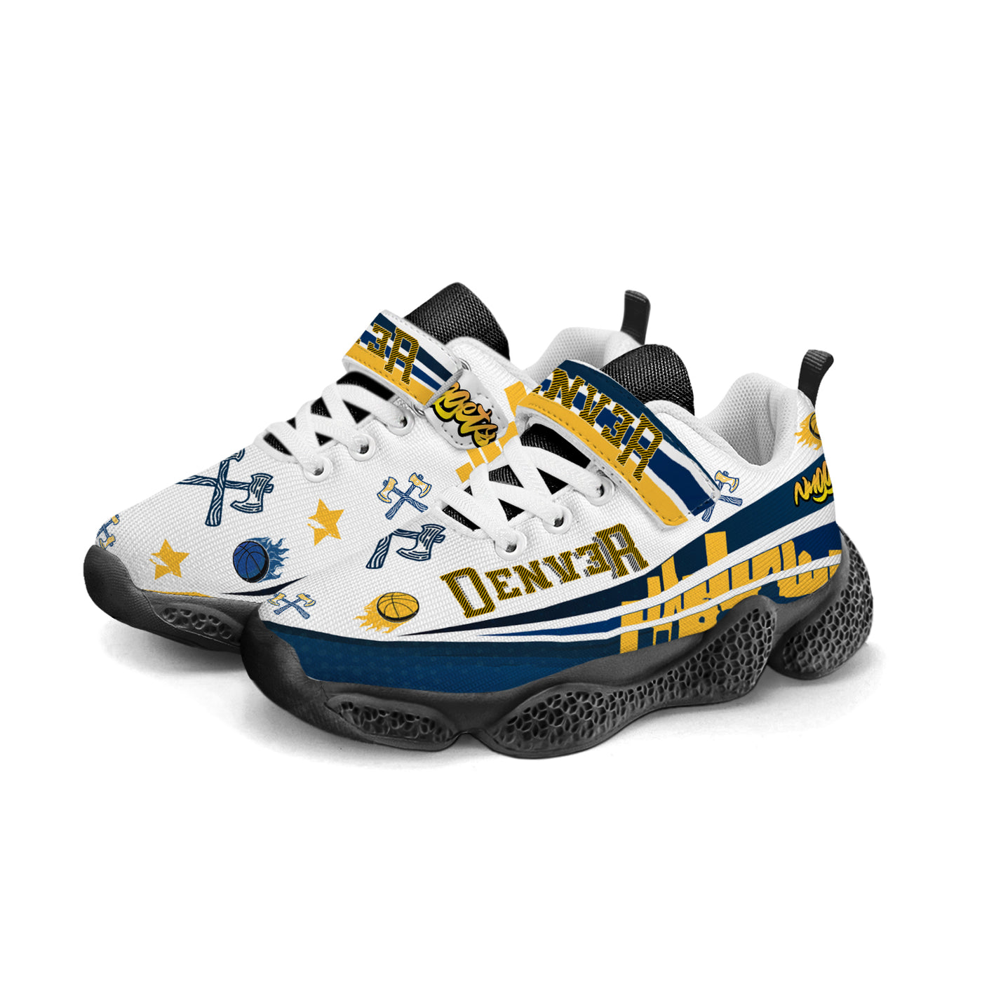 Denver Basketball Kids Running Shoes