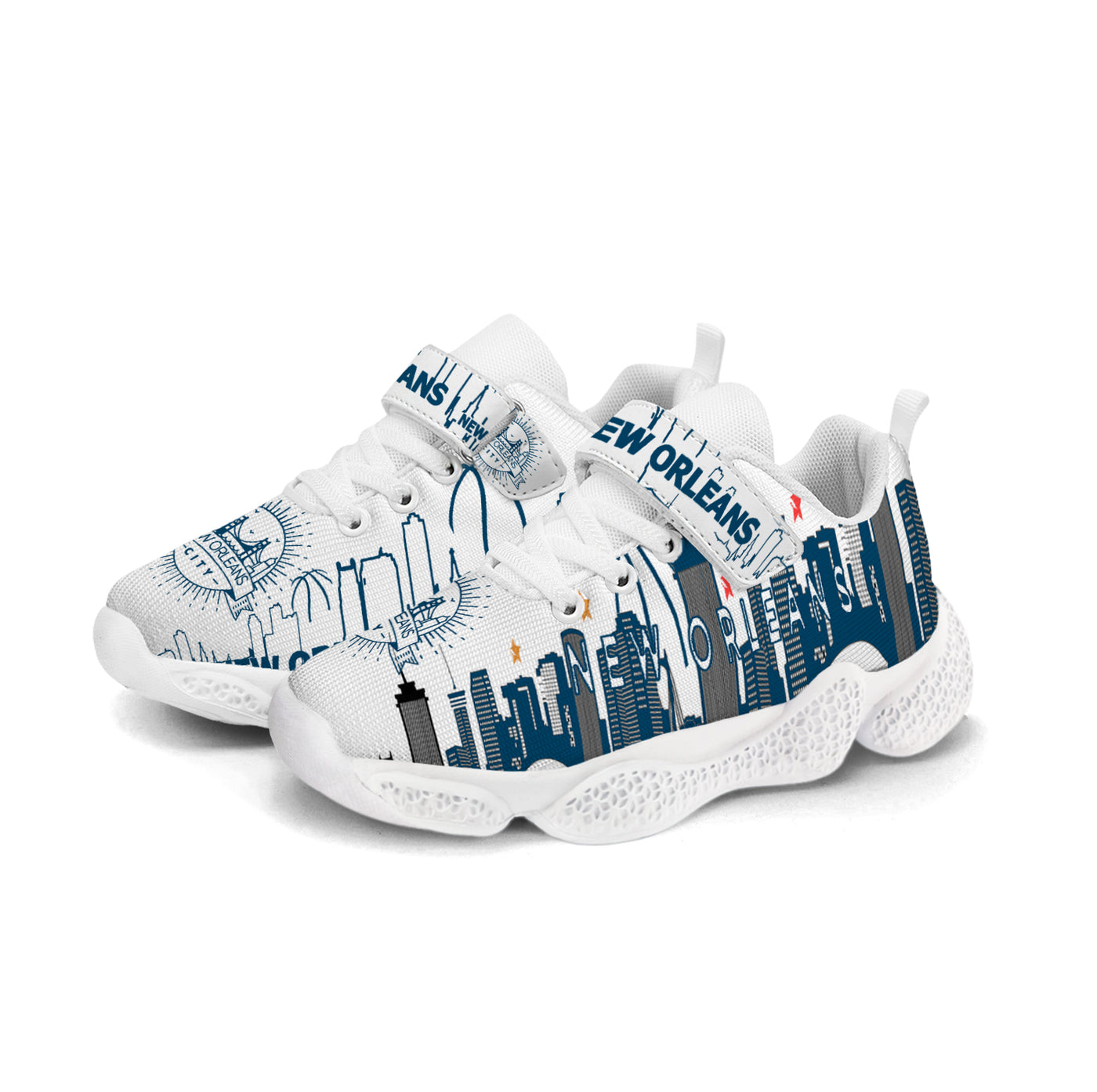 New Orleans Basketball Kids Running Shoes