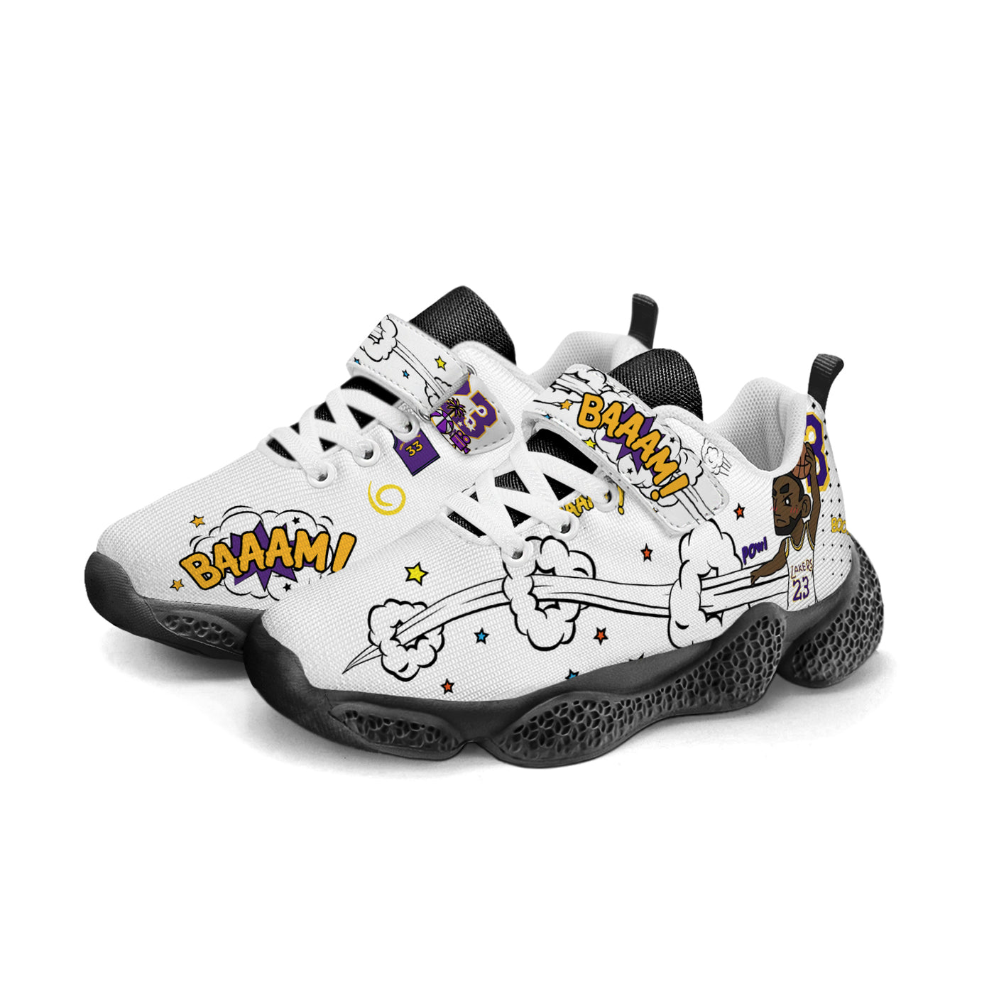 Los Angeles Basketball Kids Running Shoes