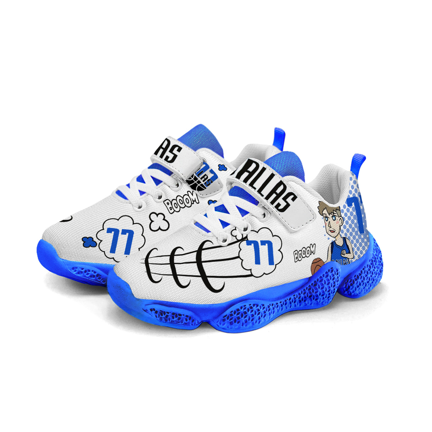 Dallas Basketball Kids Running Shoes