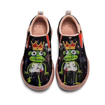 Graffiti Basquiat Frog Slip On