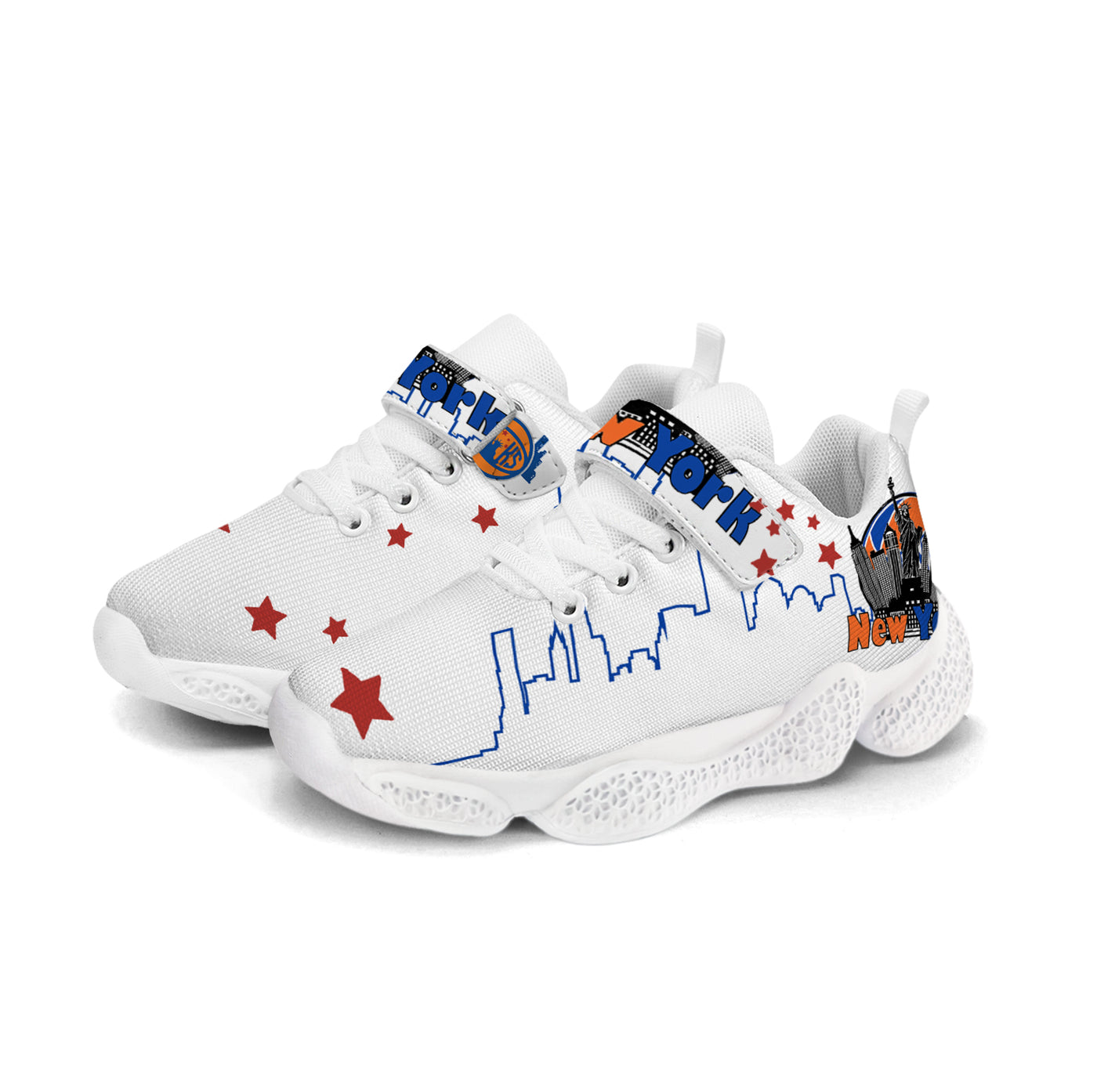 New York Basketball Kids Running Shoes