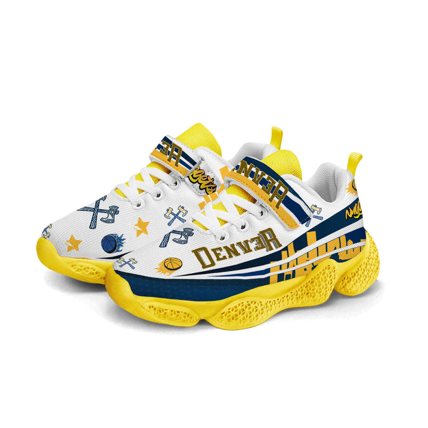 Denver Basketball Kids Running Shoes