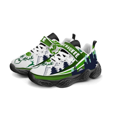 Milwaukee Basketball Kids Running Shoes