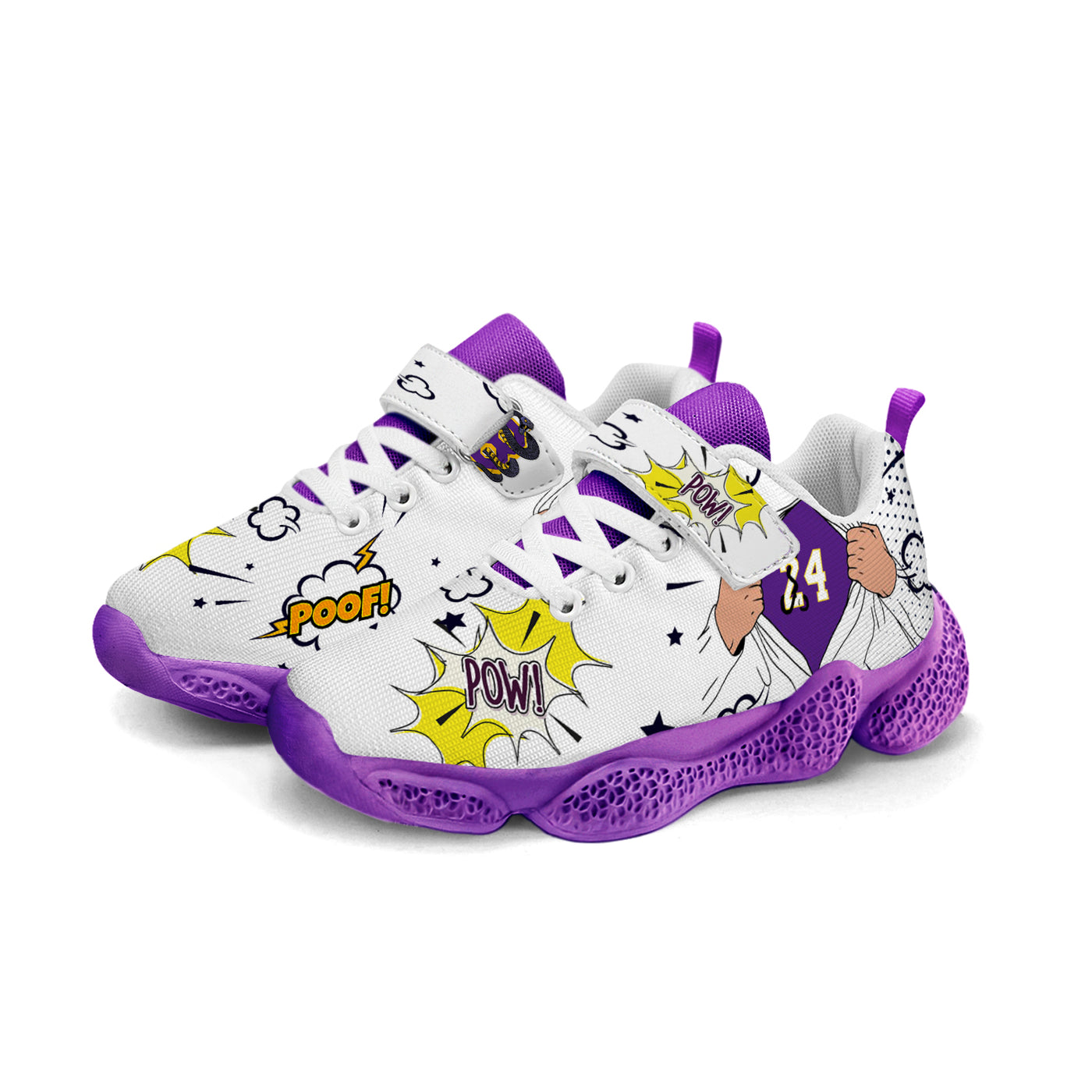 Los Angeles Basketball Kids Running Shoes