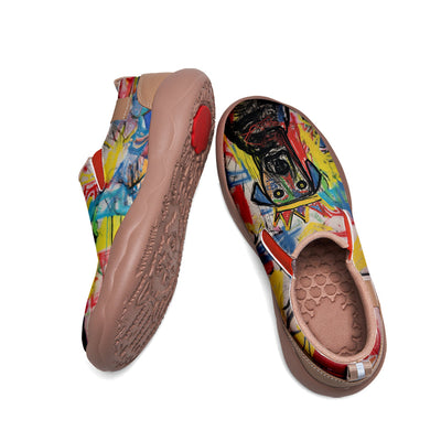 Graffiti Basquiat Labrador Slip On