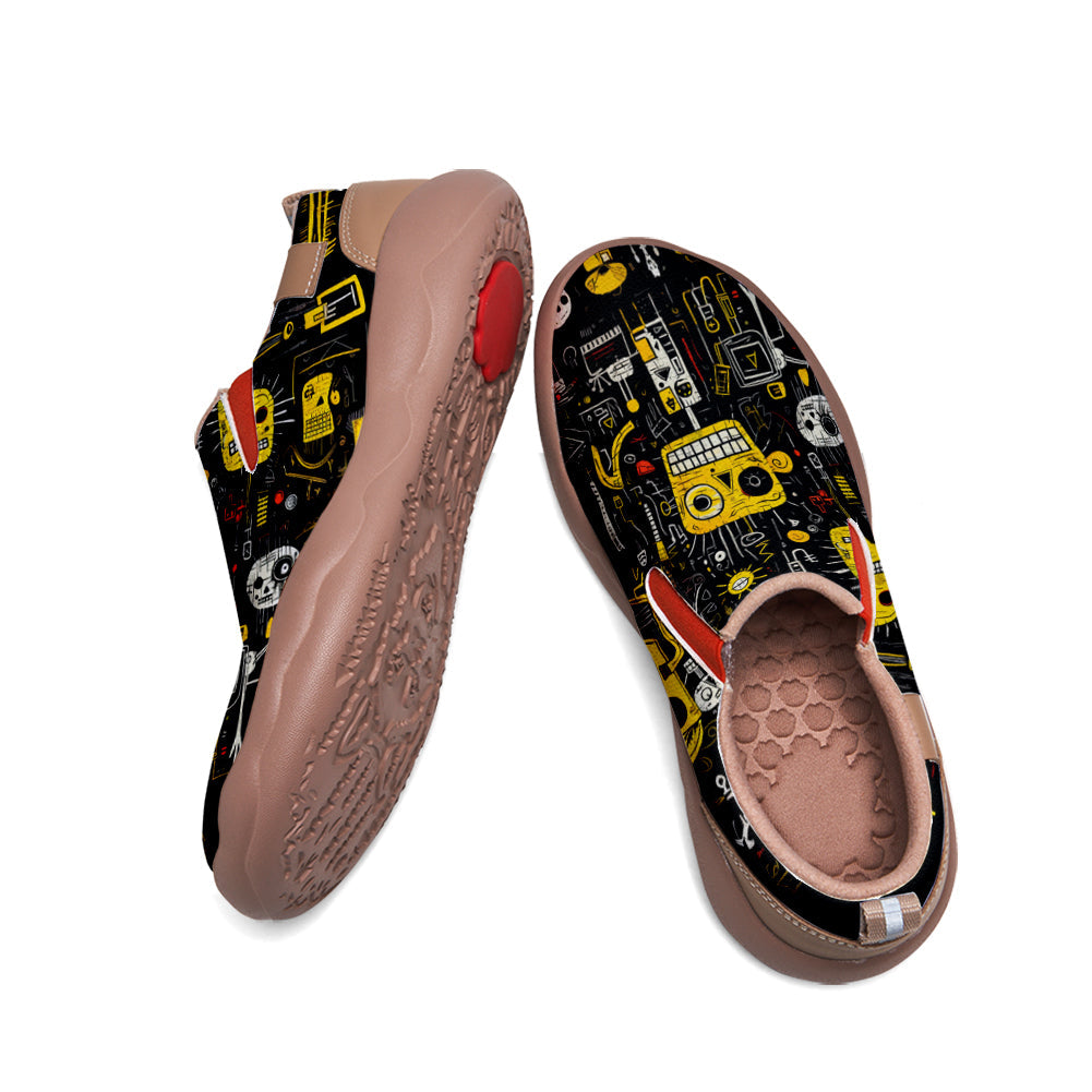 Graffiti Human Slip On