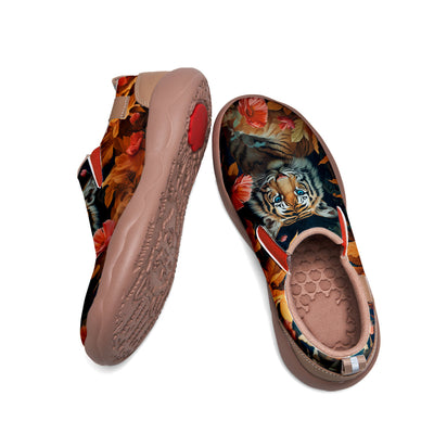 Floral Tiger Slip On