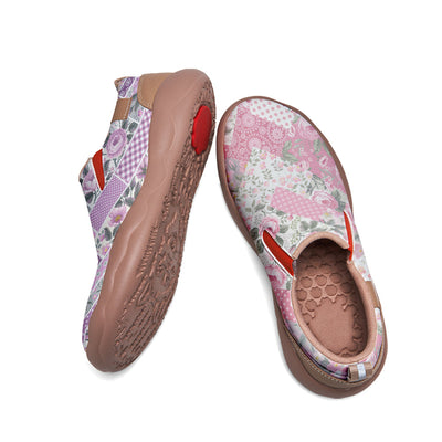 Floral Patchwork Slip On