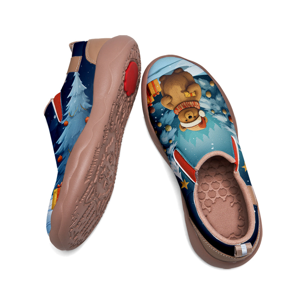 Christmas Bear Slip On