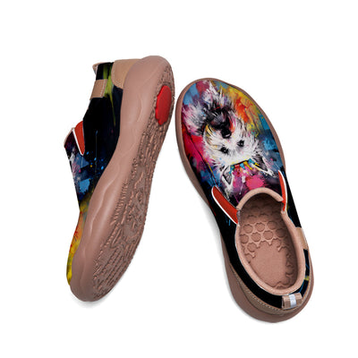 Graffiti Basquiat West Highland White Terrier Slip On