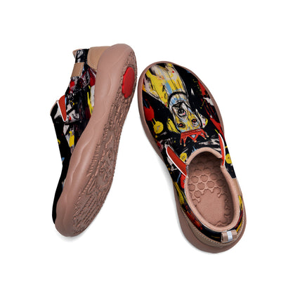 Graffiti Basquiat Labrador Slip On