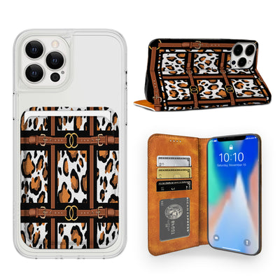 Leopard Print iPhone Leather Case