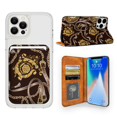 Luxury Printing iPhone Leather Case