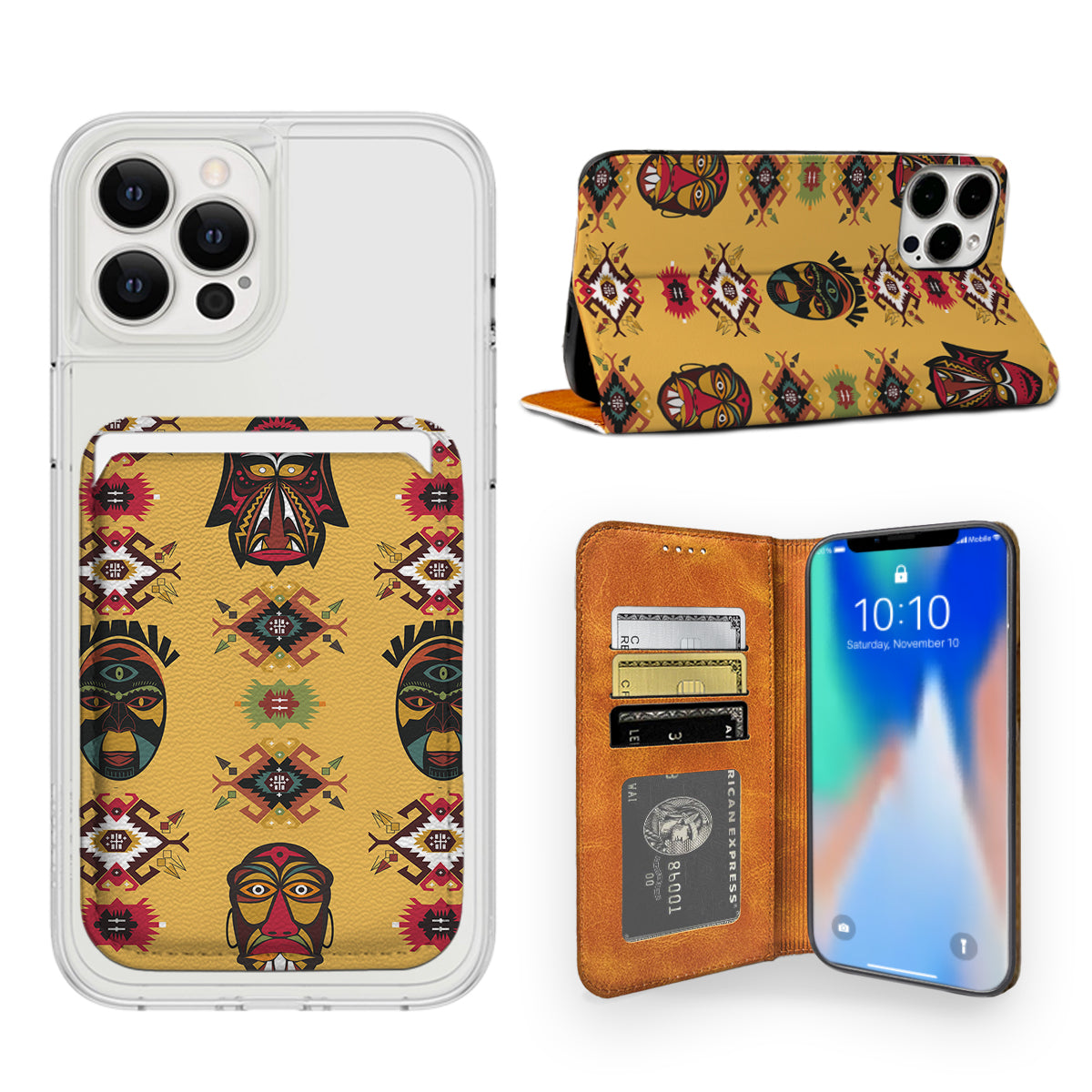 Tribal Ethnic iPhone Leather Case