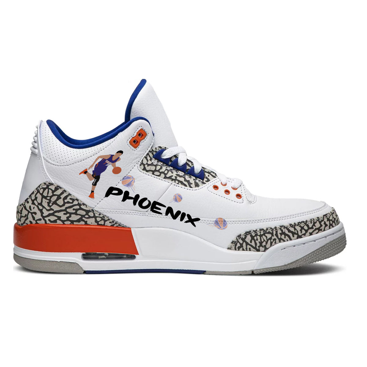 Phoenix Basketball Retro Leather Sneaker