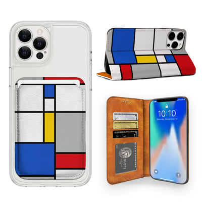 Mondrian iPhone Leather Case