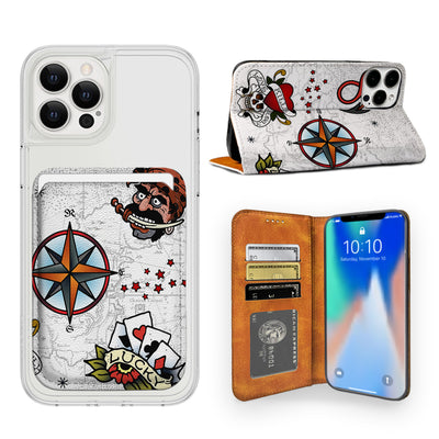 Tattoo Lucky iPhone Leather Case