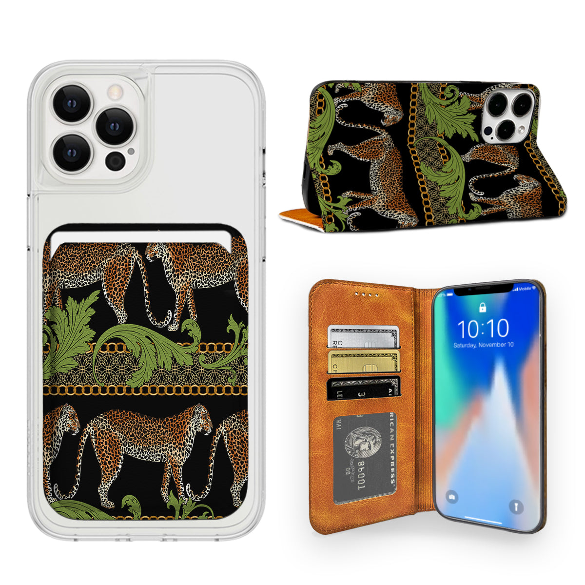 Leopard iPhone Leather Case