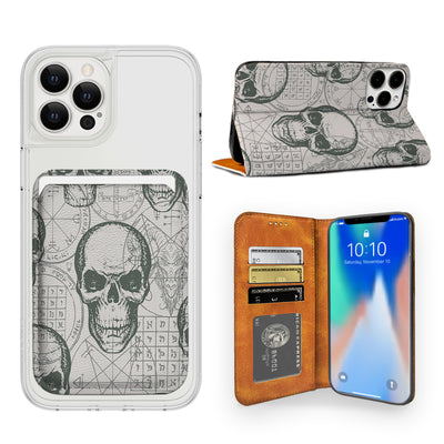 Satan Skull iPhone Leather Case