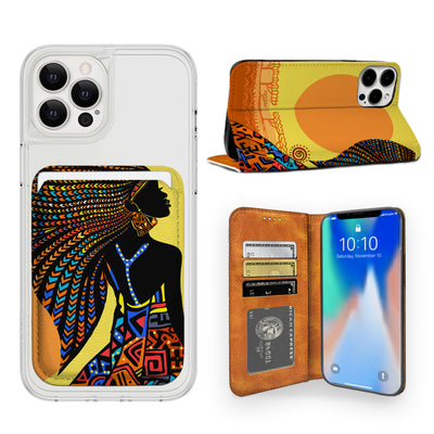 African Women iPhone Leather Case