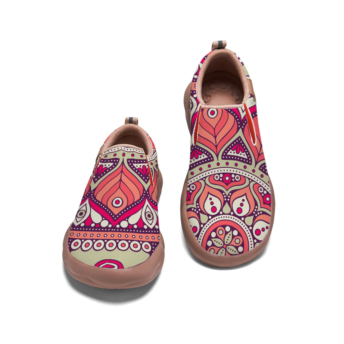 Ethnic Patterns Mandala Slip On