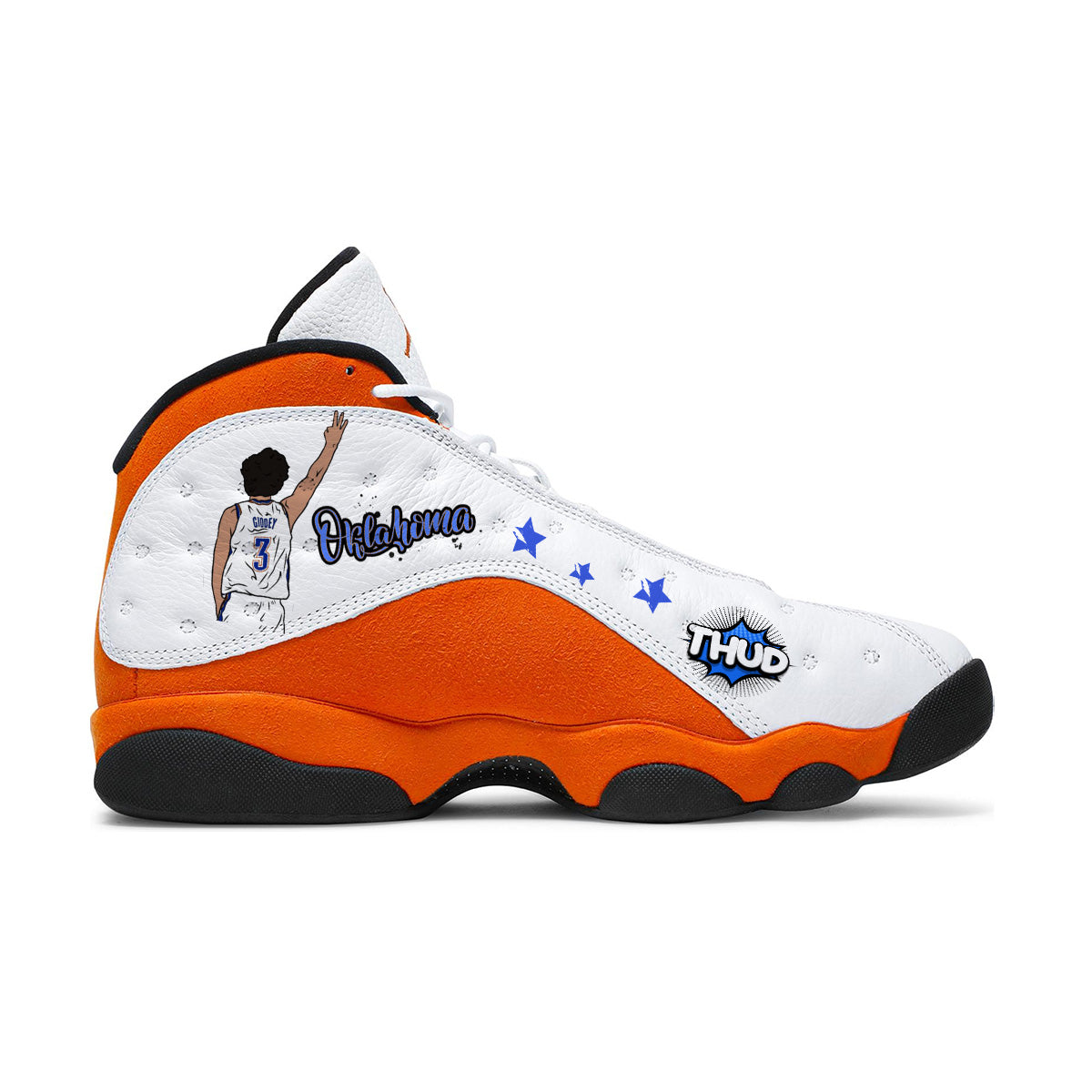 Oklahoma City Basketball Retro Sneaker