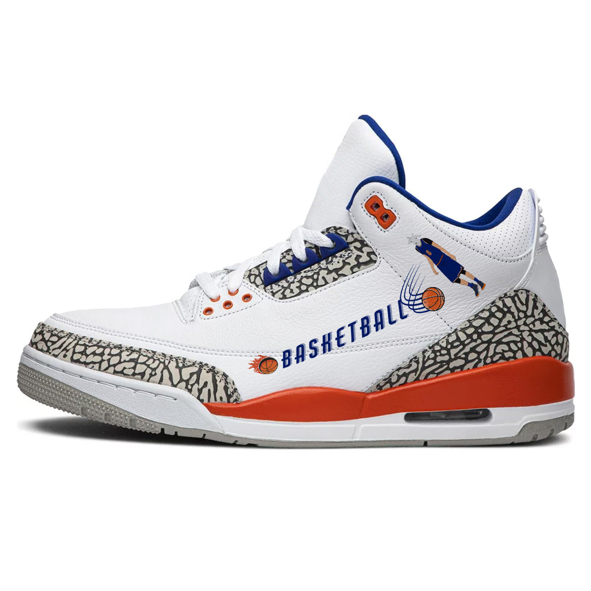 Dallas Basketball Retro Leather Sneaker