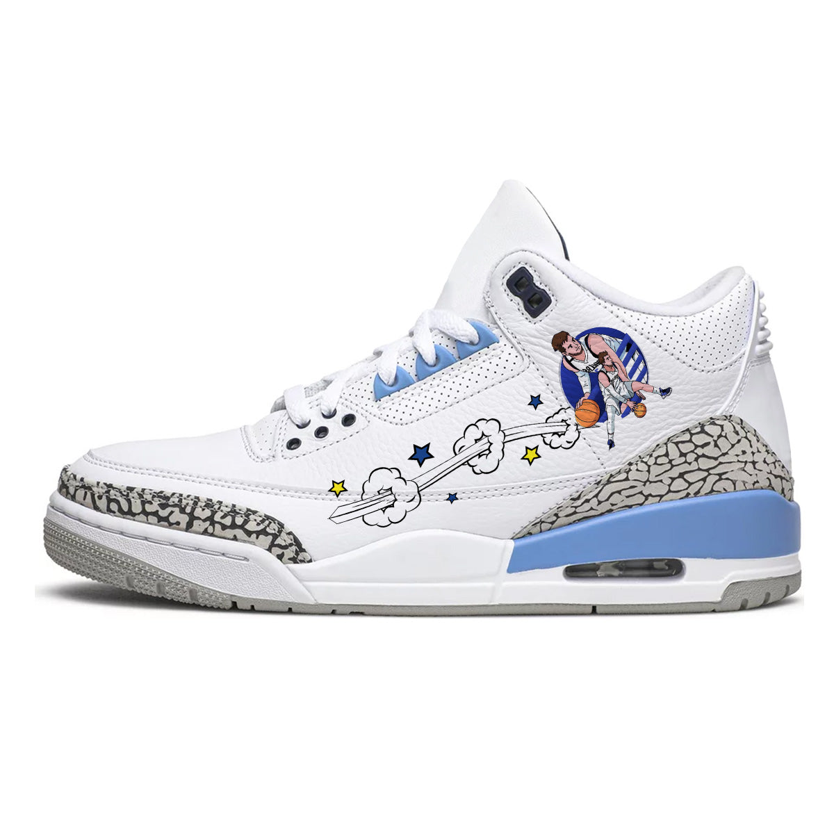 Dallas Basketball Retro Leather Sneaker