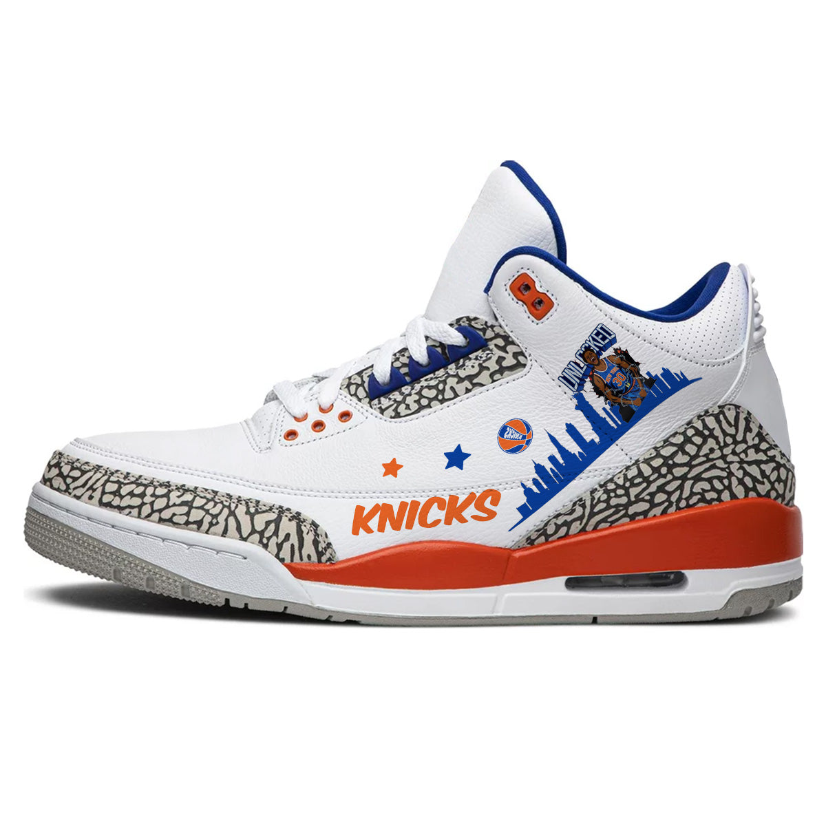 New York Basketball Retro Leather Sneaker