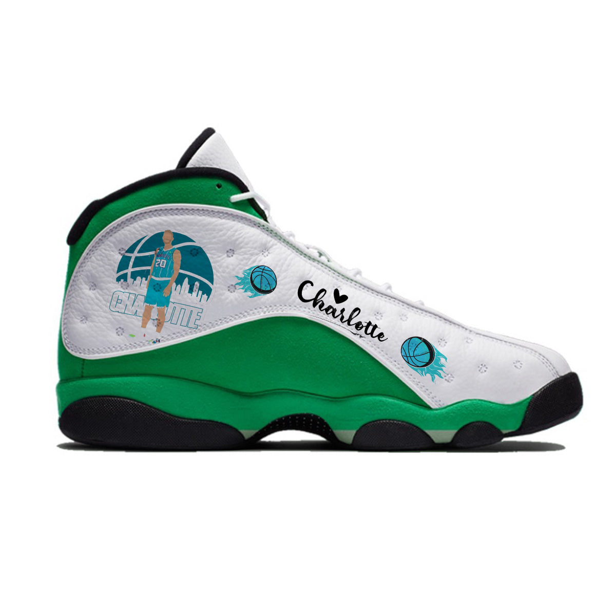 Charlotte Basketball Retro Sneaker